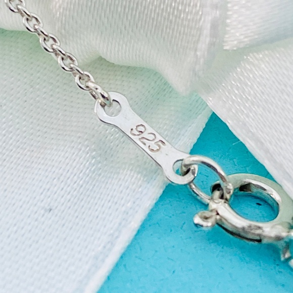 Tiffany & Co. Star of David Necklace – Sterling Silver 16” - Picture 6 of 8